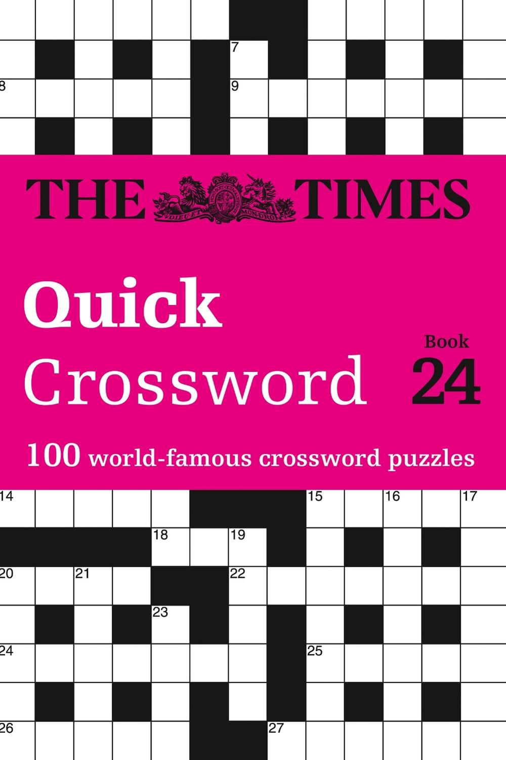 The Times Quick Crossword Book 24, 9780008343873