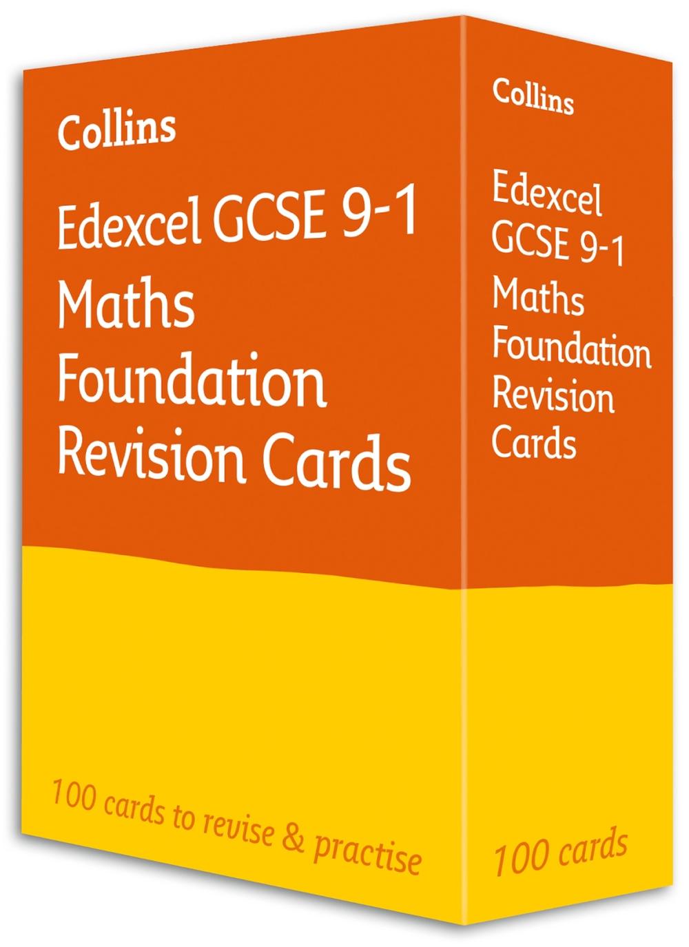 Edexcel GCSE 9-1 Maths Foundation Revision Cards, 9780008359744