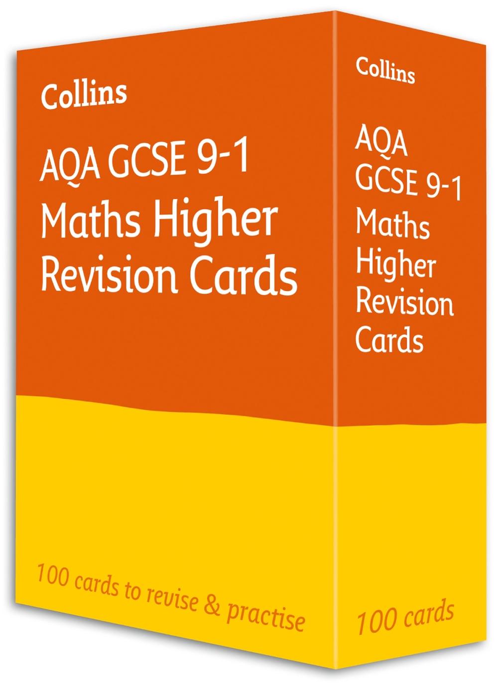 AQA GCSE 9-1 Maths Higher Revision Cards, 9780008359751