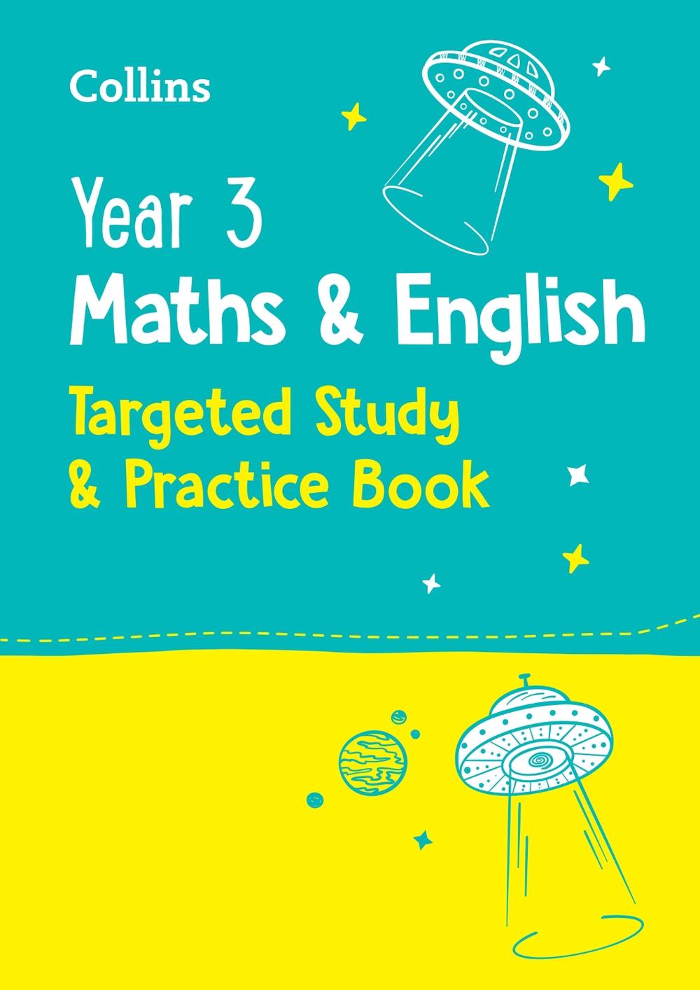 Year 3 Maths and English KS2 Targeted Study & Practice Book by Collins KS2 - ISBN: 9780008398798