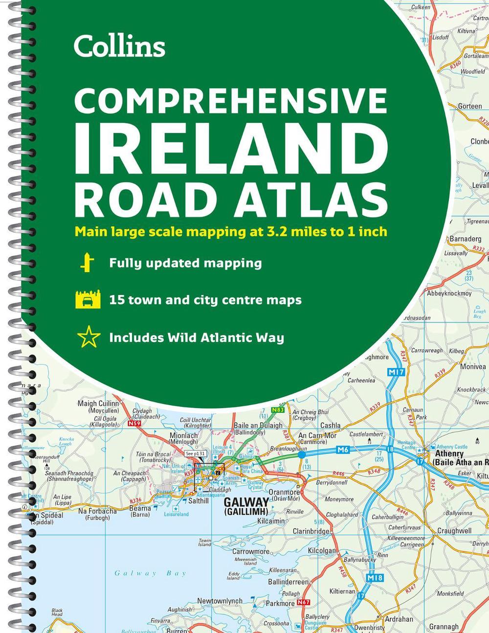 Comprehensive Road Atlas Ireland, 9780008412814