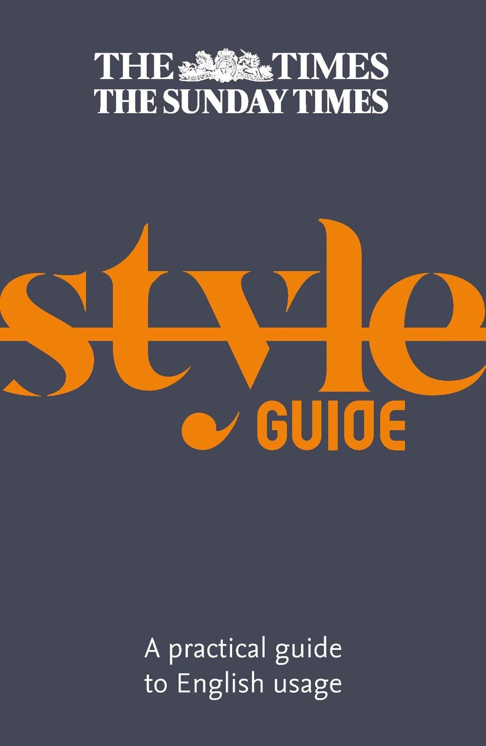 The Times Style Guide, 9780008412883