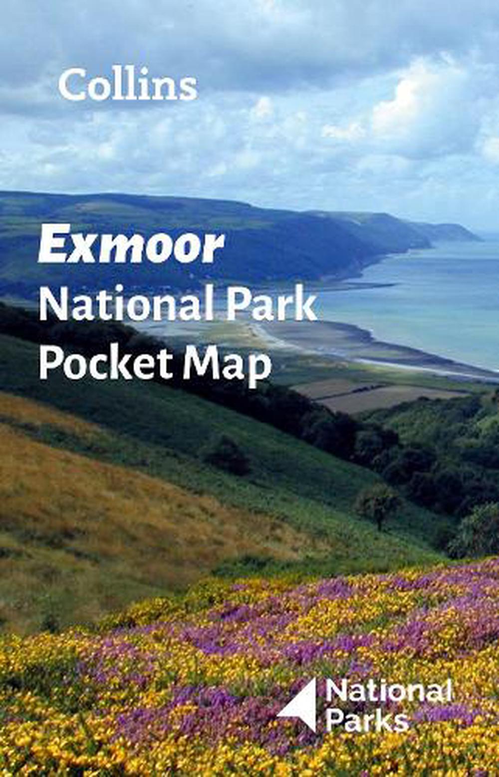 Exmoor National Park Pocket Map by Collins Maps, Folded, 9780008462697 ...