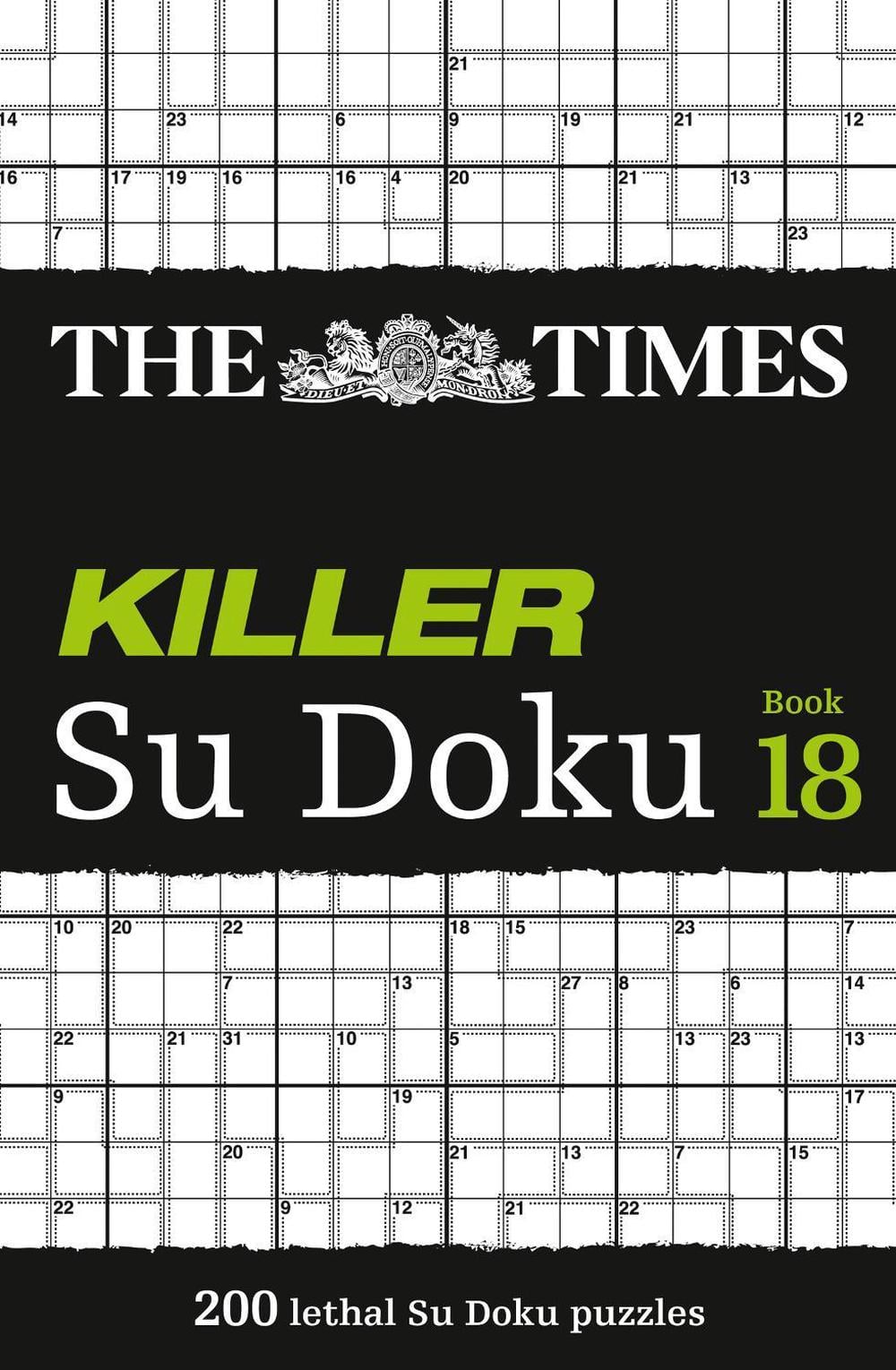 The Times Killer Su Doku Book 18 by The Times Mind Games - ISBN: 9780008472764