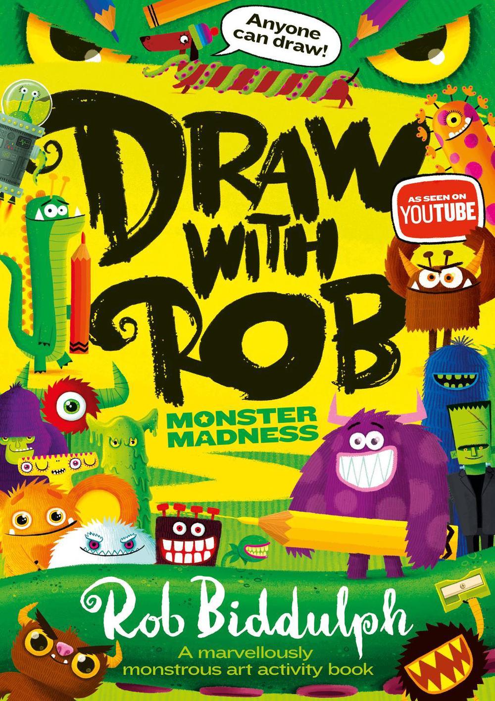 Draw With Rob: Monster Madness, 9780008479008