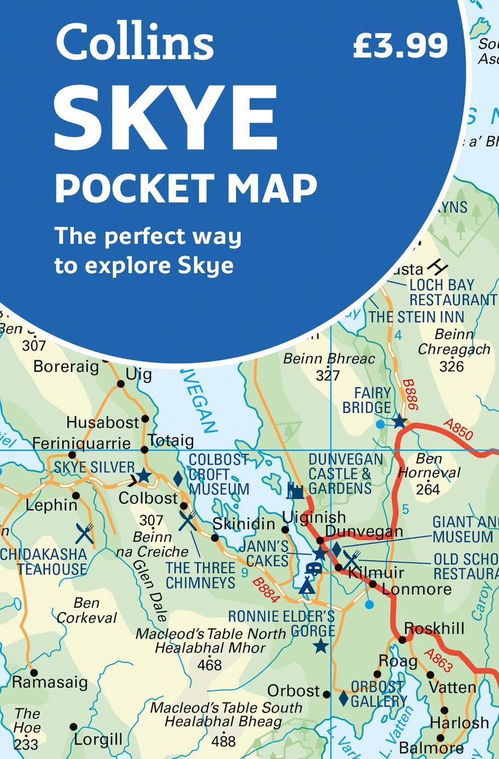 Skye Pocket Map, 9780008492595