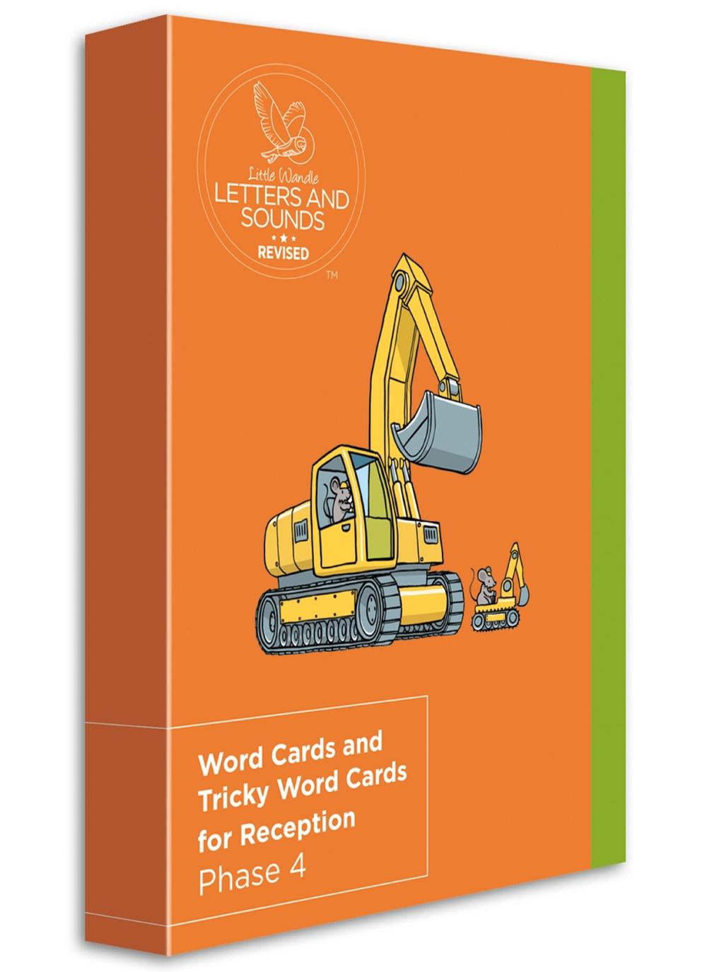 Word Cards and Tricky Word Cards for Reception, 9780008506049