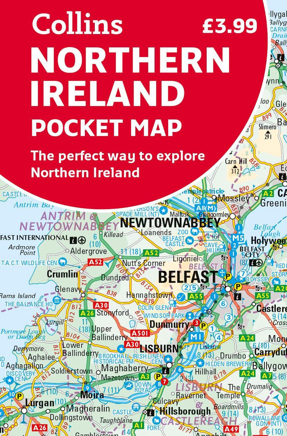 Northern Ireland Pocket Map, 9780008520663
