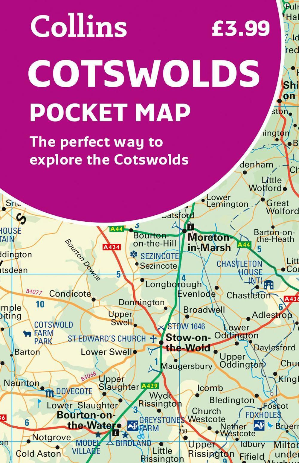 Cotswolds Pocket Map, 9780008520694