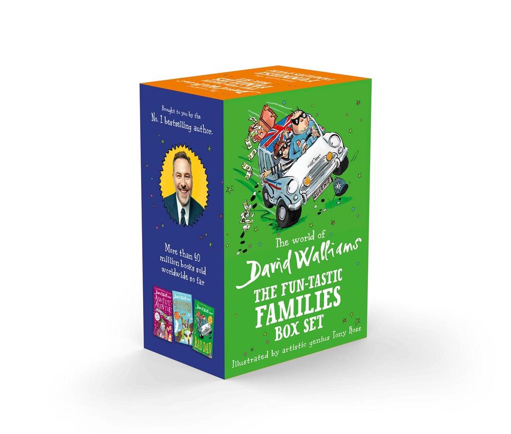 The World of David Walliams: Fun-Tastic Families Box Set, 9780008525231