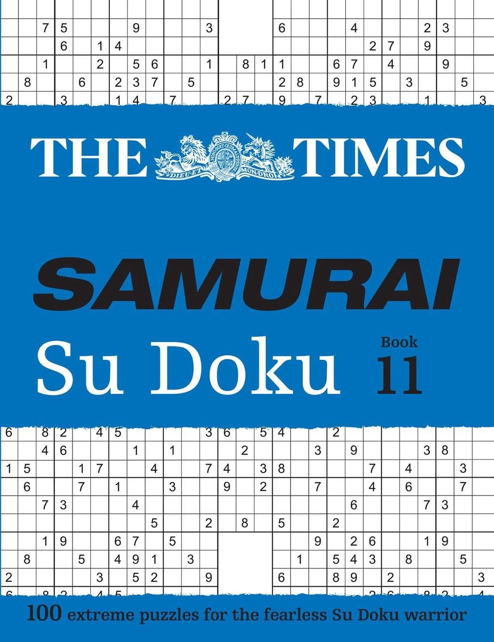 The Times Samurai Su Doku 11, 9780008535841