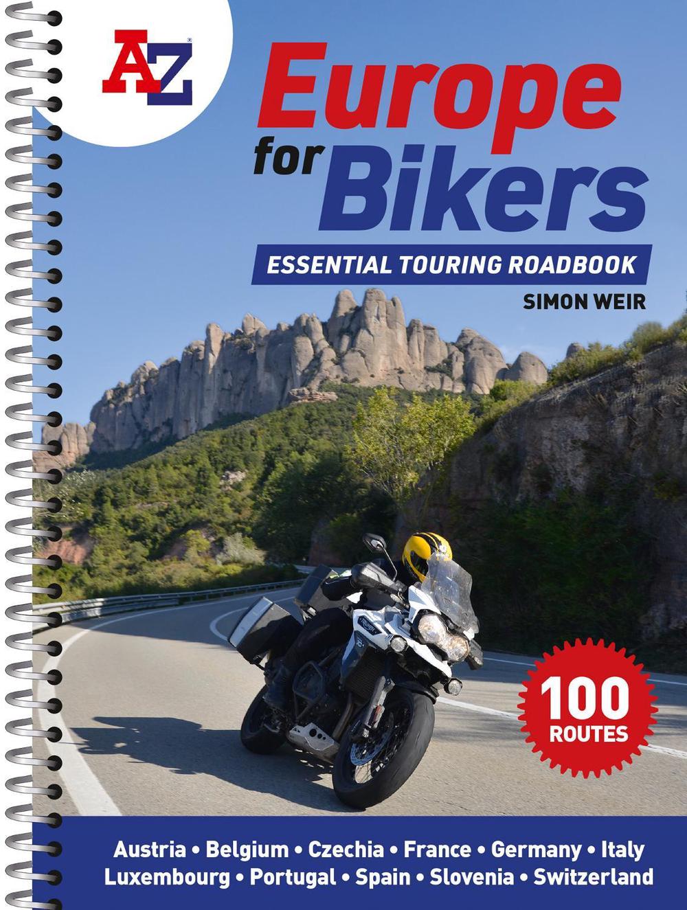 A -Z Europe for Bikers, 9780008547837
