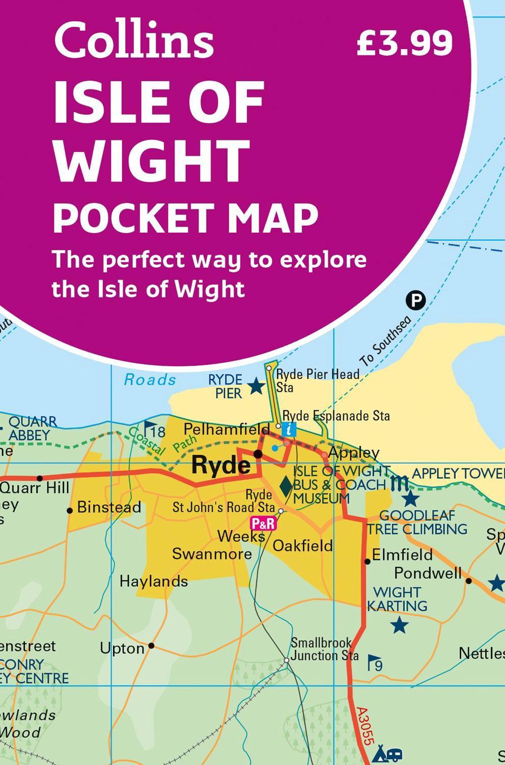 Isle of Wight Pocket Map, 9780008579999