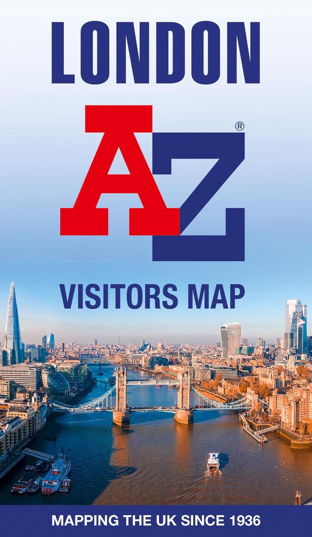 London A-Z Visitors Map by A-Z Maps - ISBN: 9780008581794