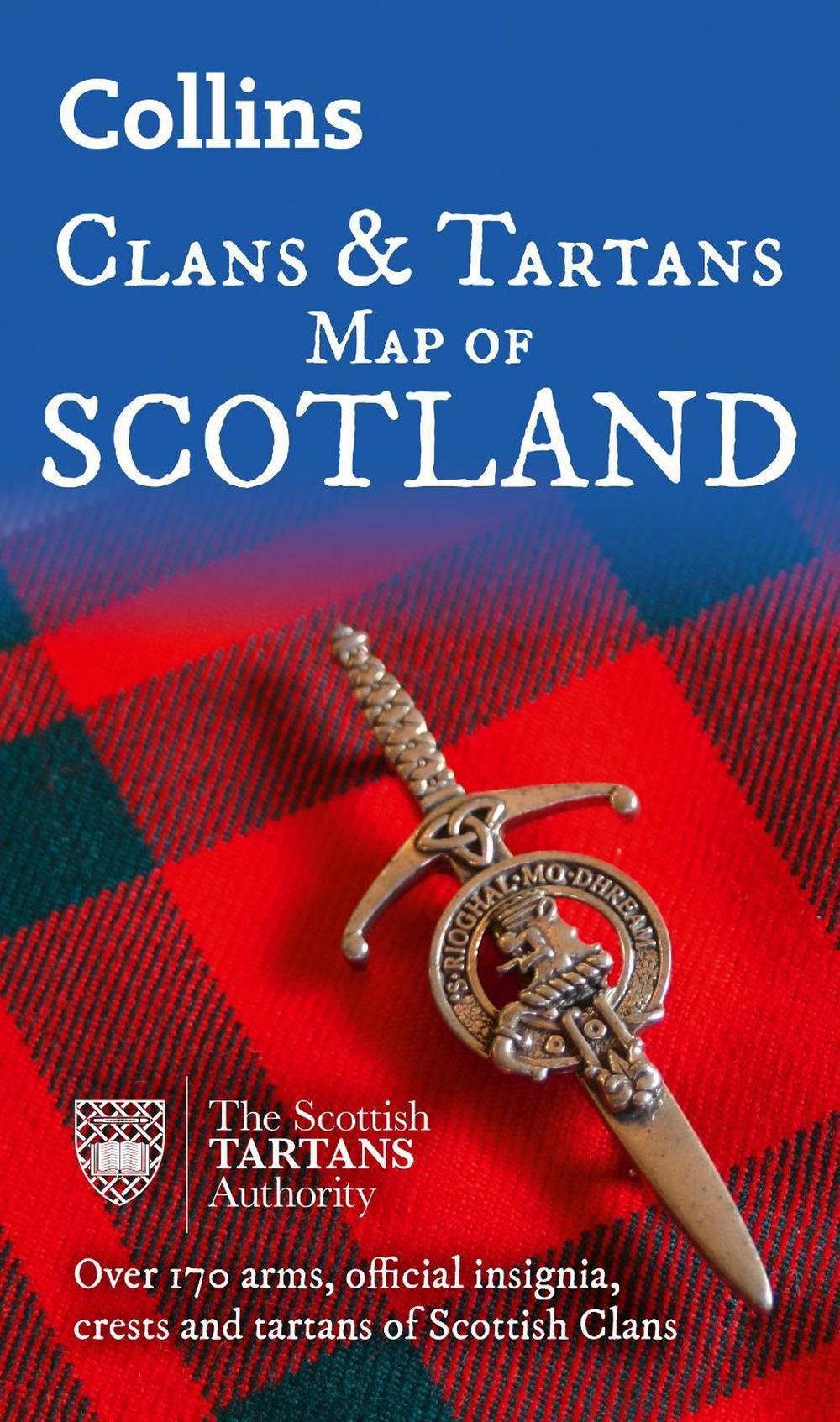 Collins Scotland Clans and Tartans Map, 9780008603014