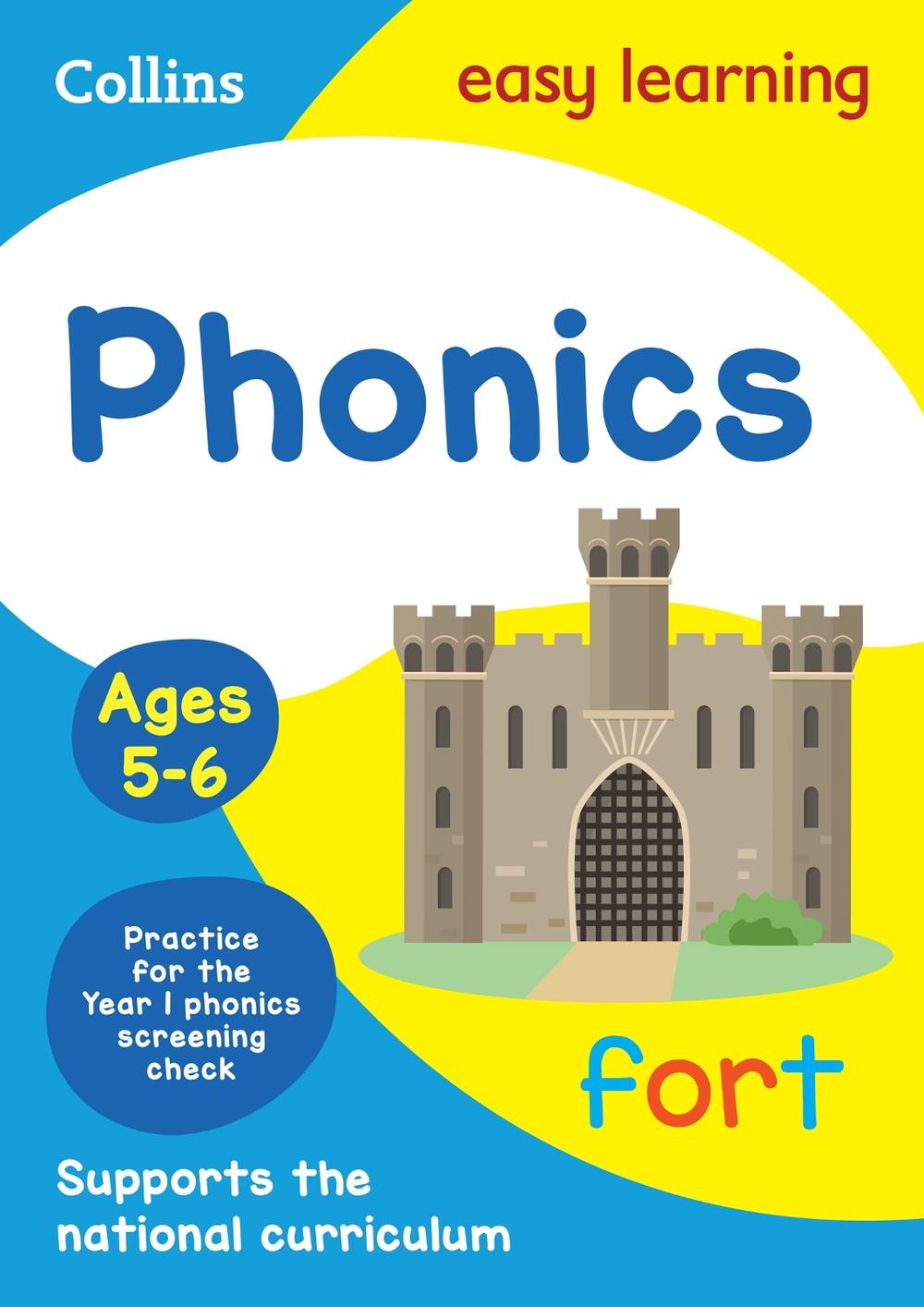Phonics Ages 5-6 by Collins Easy Learning, Paperback, 9780008617943 ...