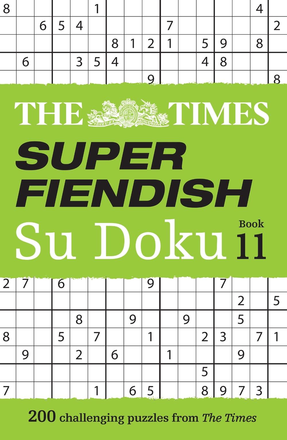 The Times Super Fiendish Su Doku Book 11, 9780008618124