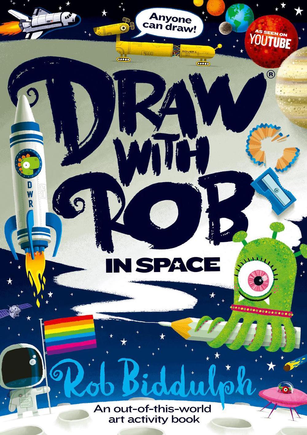 Draw With Rob: In Space, 9780008627591
