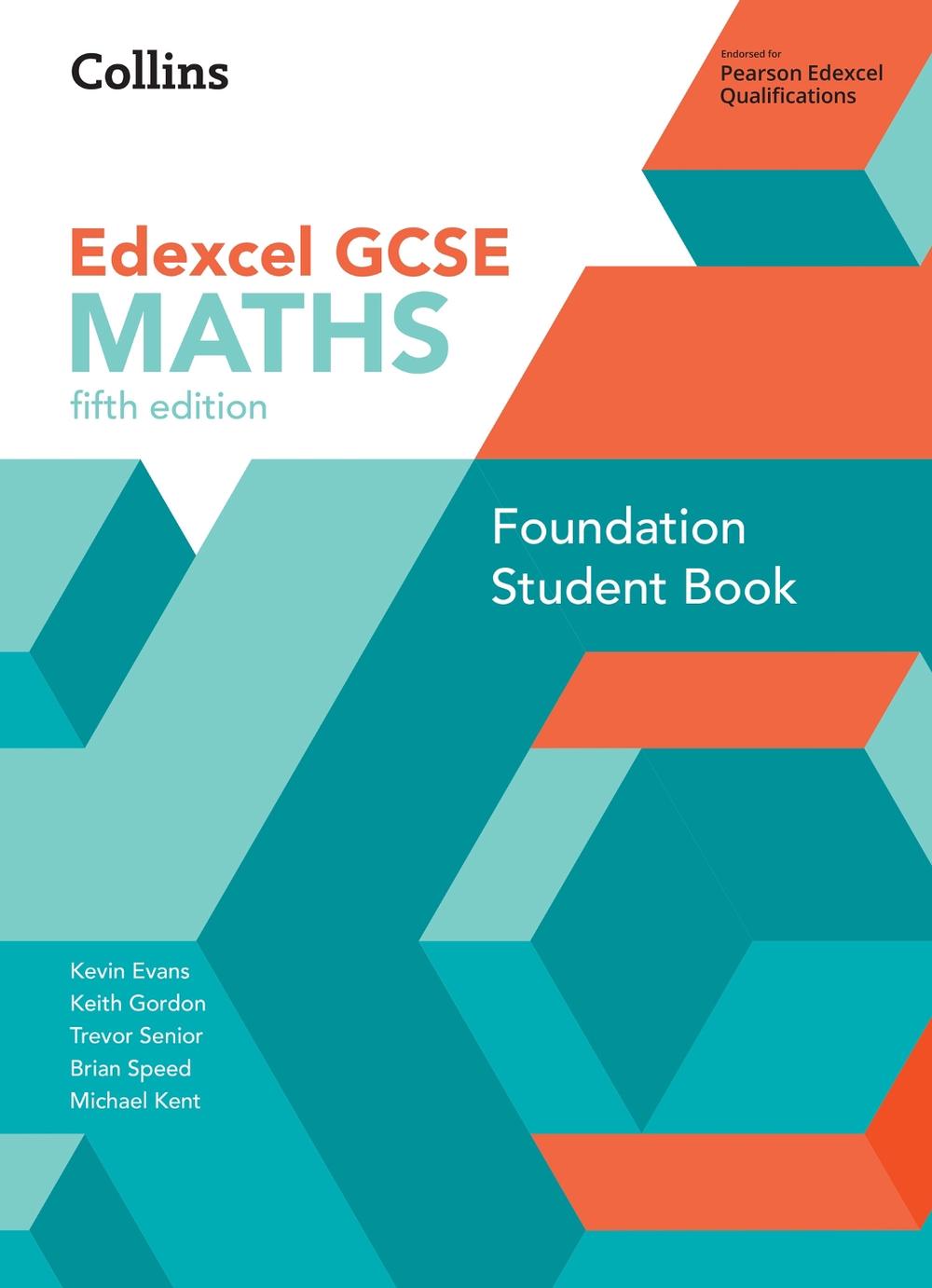 Kevin Math Textbook GCSE Maths Edexcel Foundation Student Book by Kevin Evans, Paperback ...