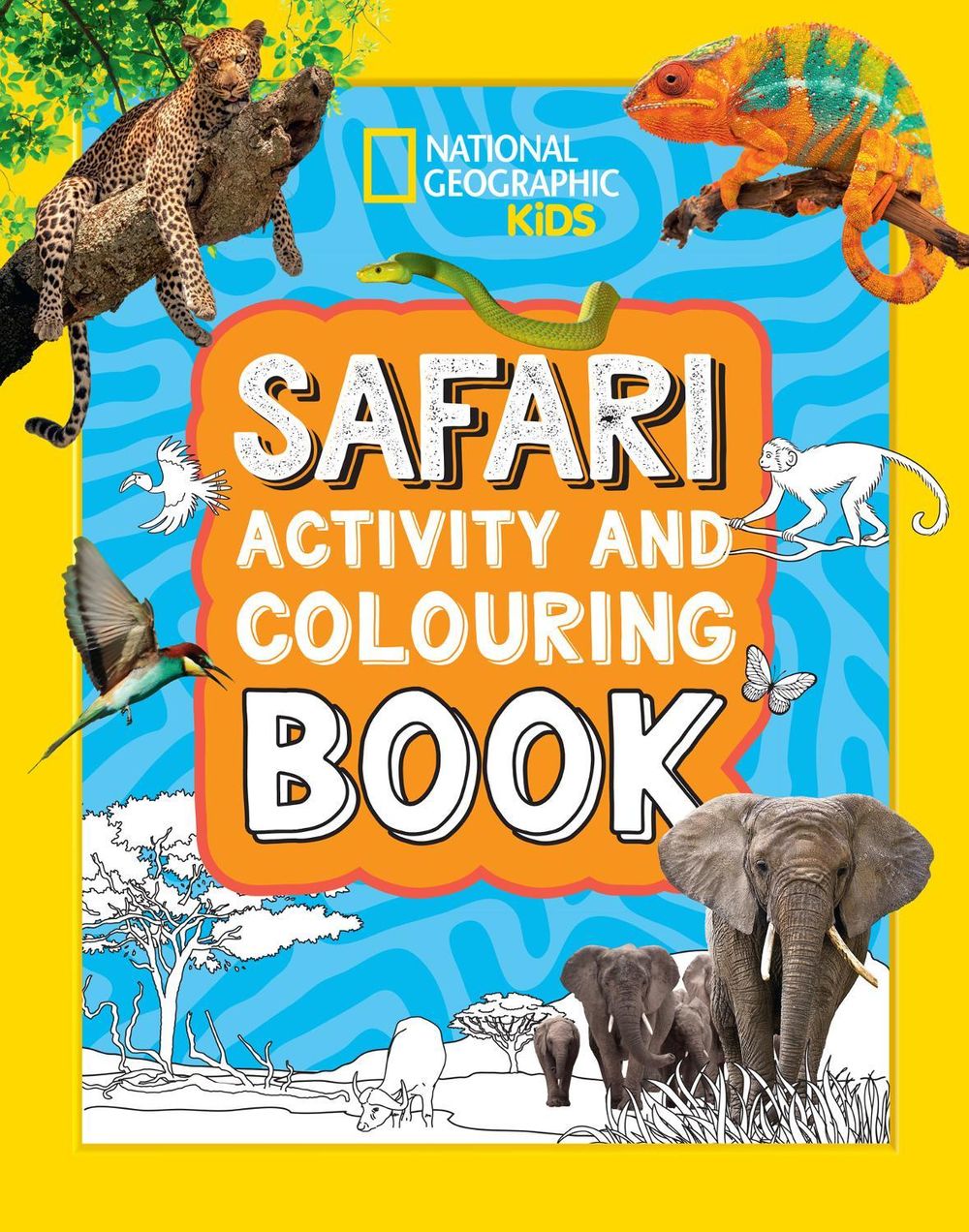 Safari Activity and Colouring Book by National Geographic Kids - ISBN: 9780008664510