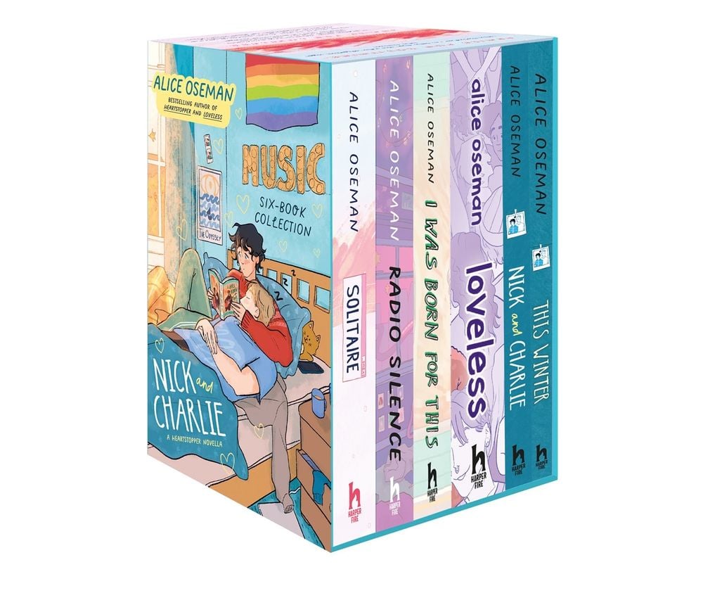 Alice Oseman Six-Book Collection Box Set (Solitaire, Radio Silence, I Was Born For This, Loveless, Nick and Charlie, This Winter) by Alice Oseman - ISBN: 9780008669652