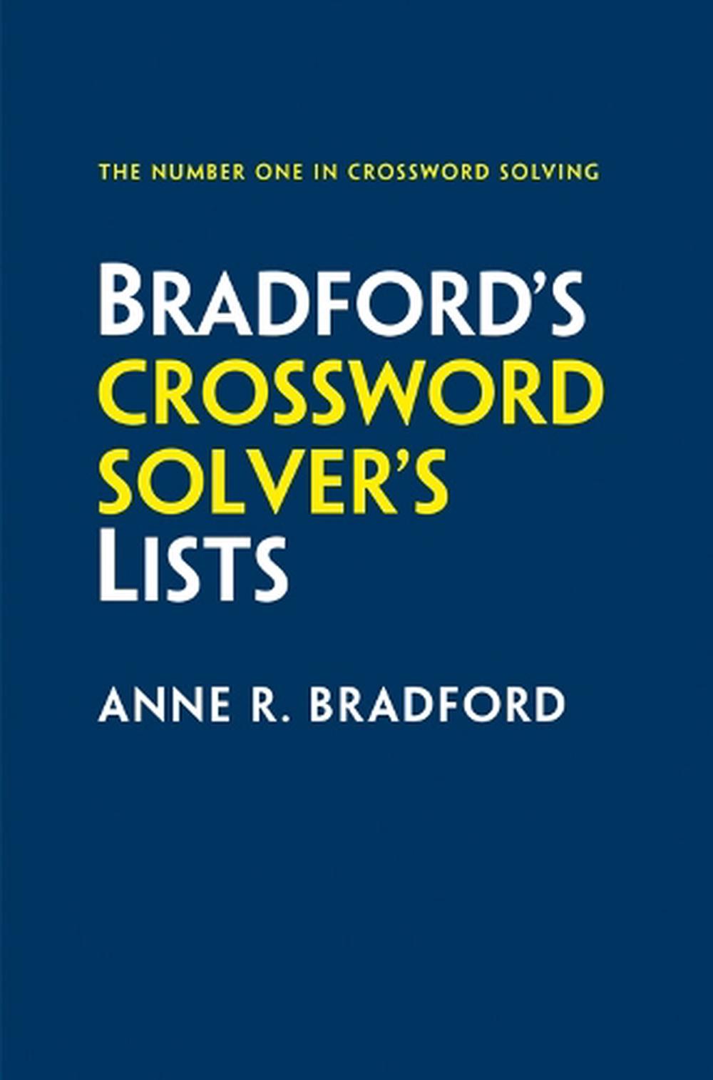 Bradford’s Crossword Solver’s Lists, 9780008673017