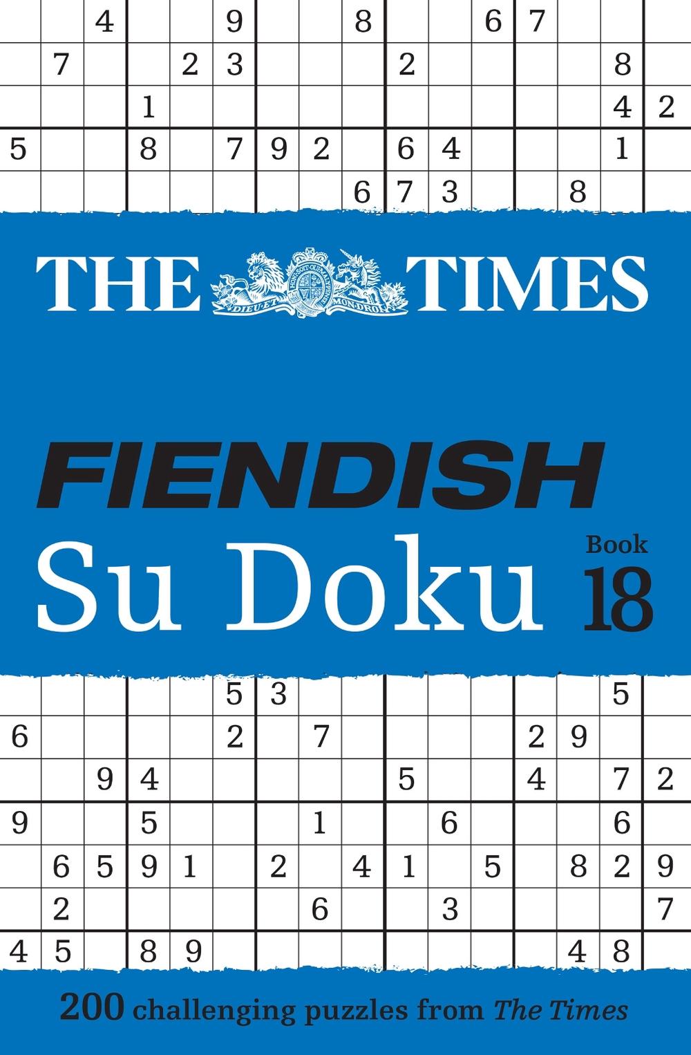 The Times Fiendish Su Doku Book 18, 9780008673147