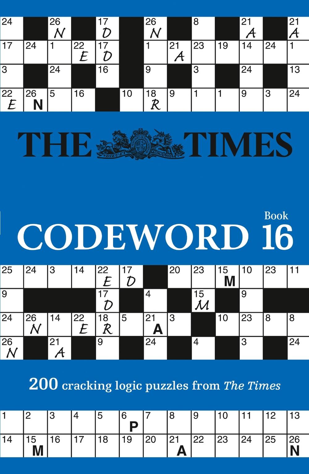 The Times Codeword 16, 9780008673239