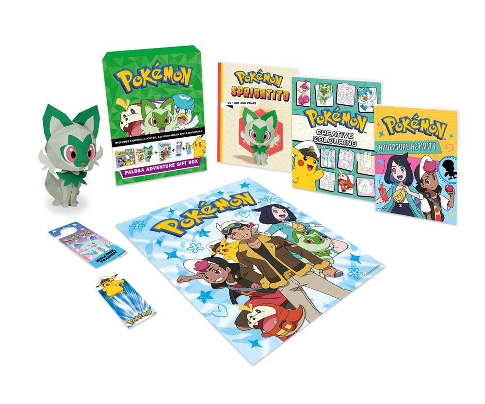 Pokémon: Paldea Adventure Gift Box, 9780008682378