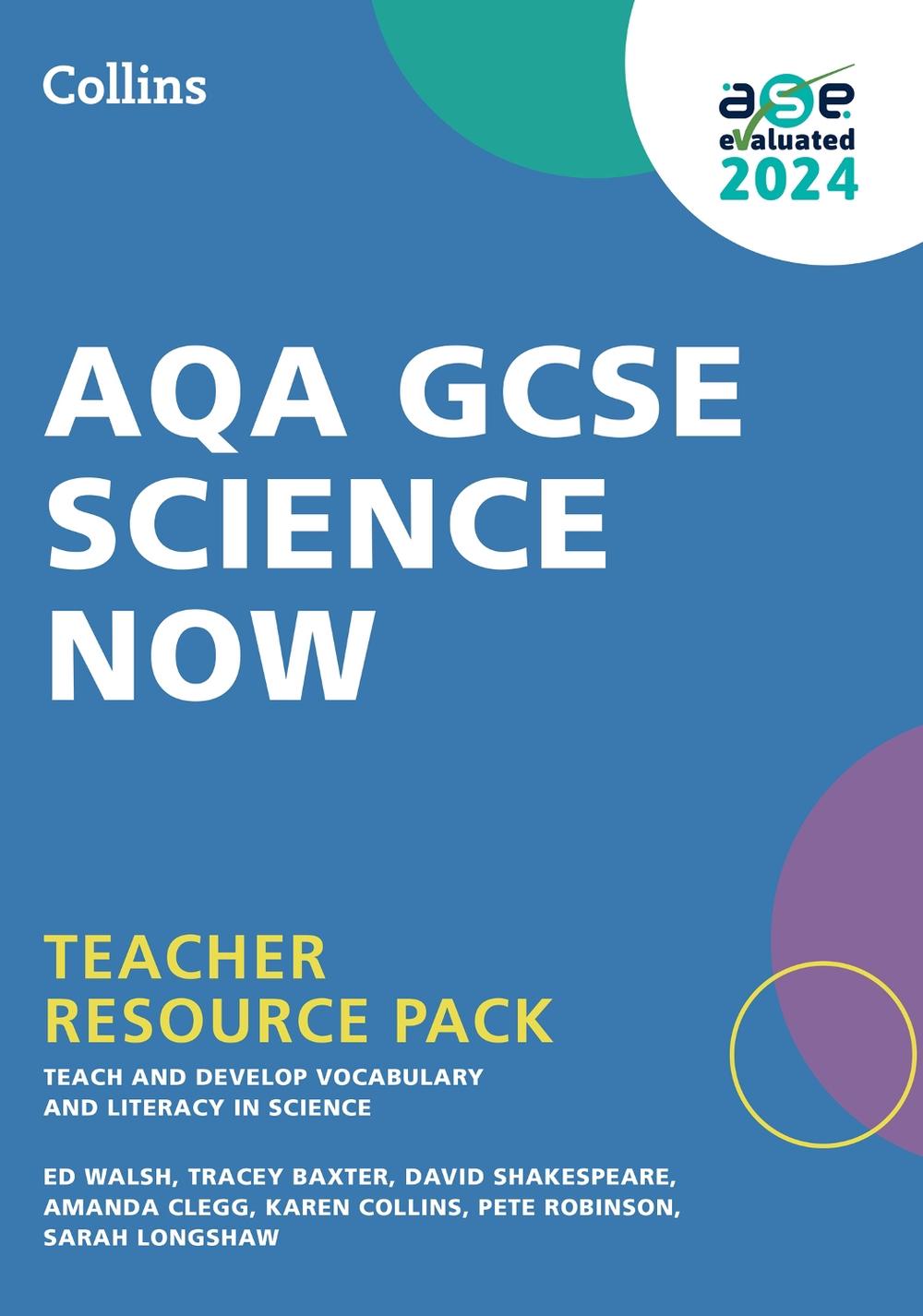 AQA GCSE Science Now Teacher Resource Pack, 9780008685881