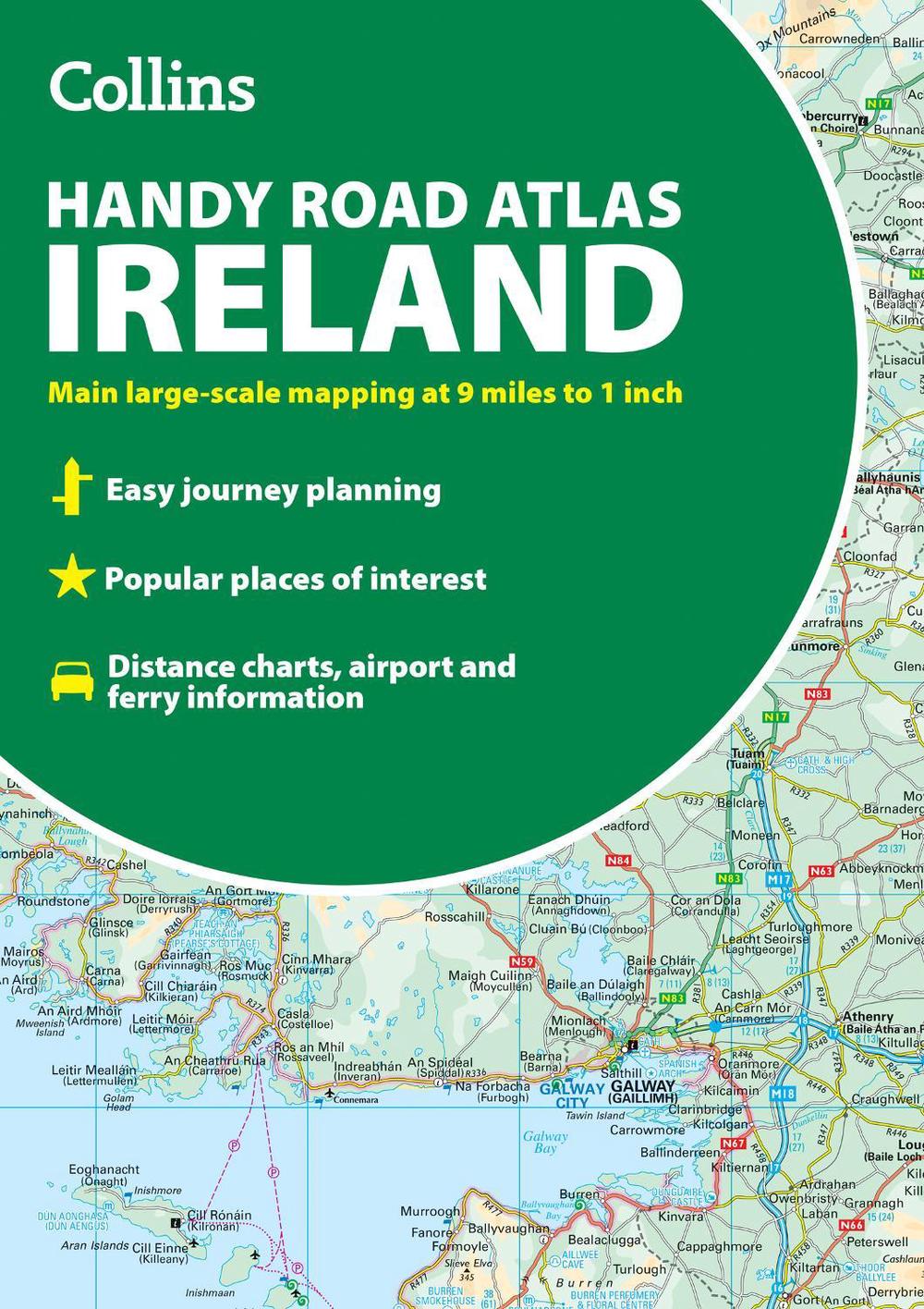 Collins Handy Road Atlas Ireland, 9780008716523