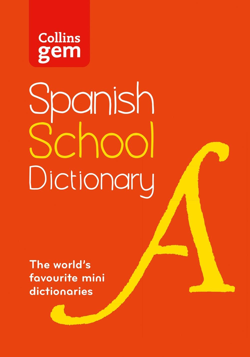 Spanish School Gem Dictionary, 9780008718312