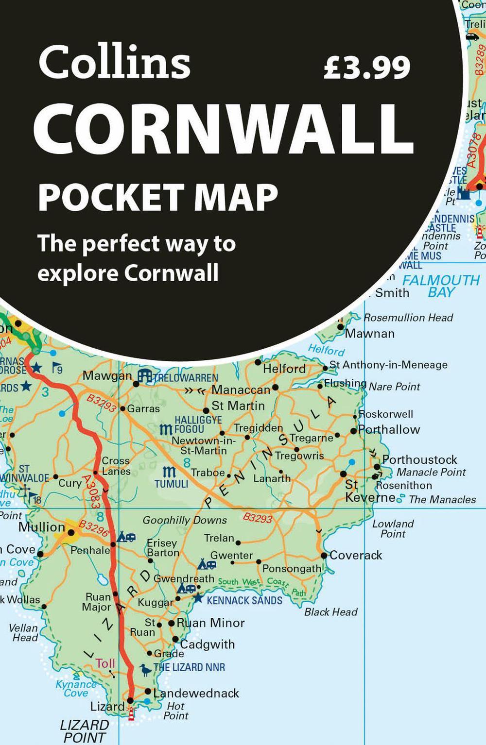Cornwall Pocket Map, 9780008719159