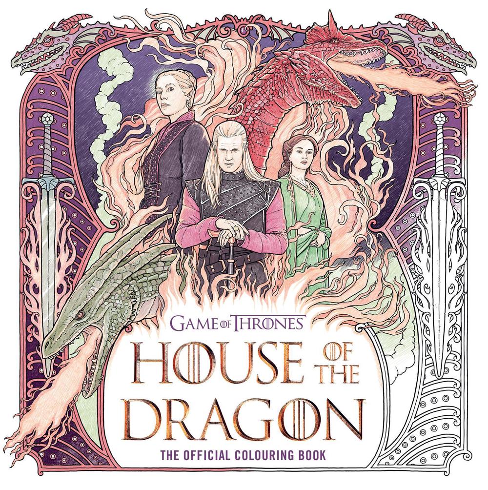 House of the Dragon: The Official Colouring Book, 9780008719708