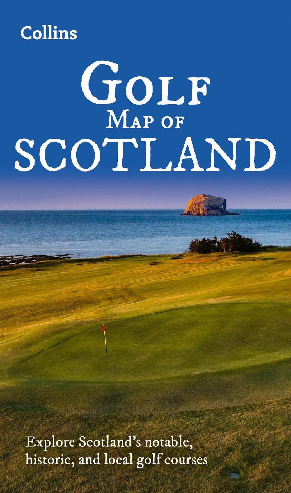 Collins Golf Map of Scotland, 9780008720278