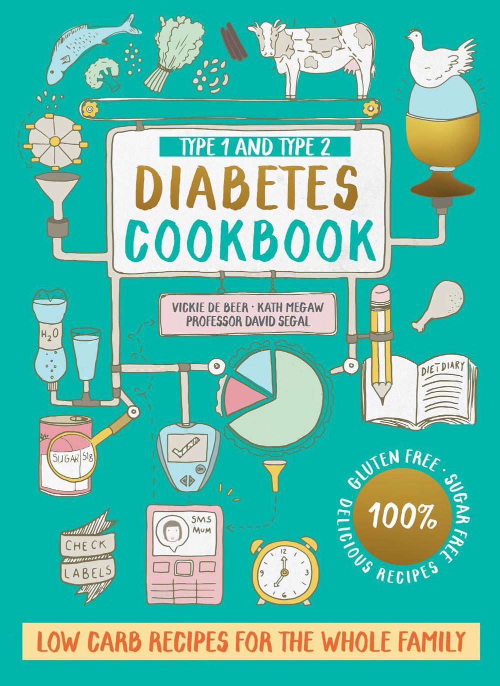 Type 1 and Type 2 Diabetes Cookbook, 9780008722821