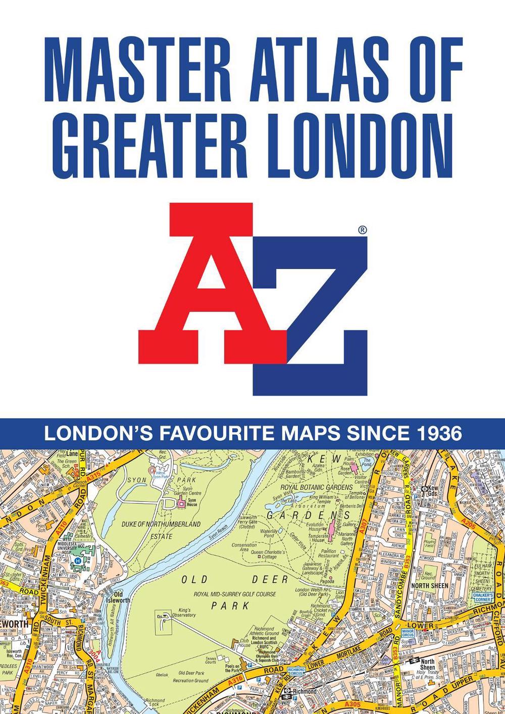 A -Z Master Atlas of Greater London, 9780008724511