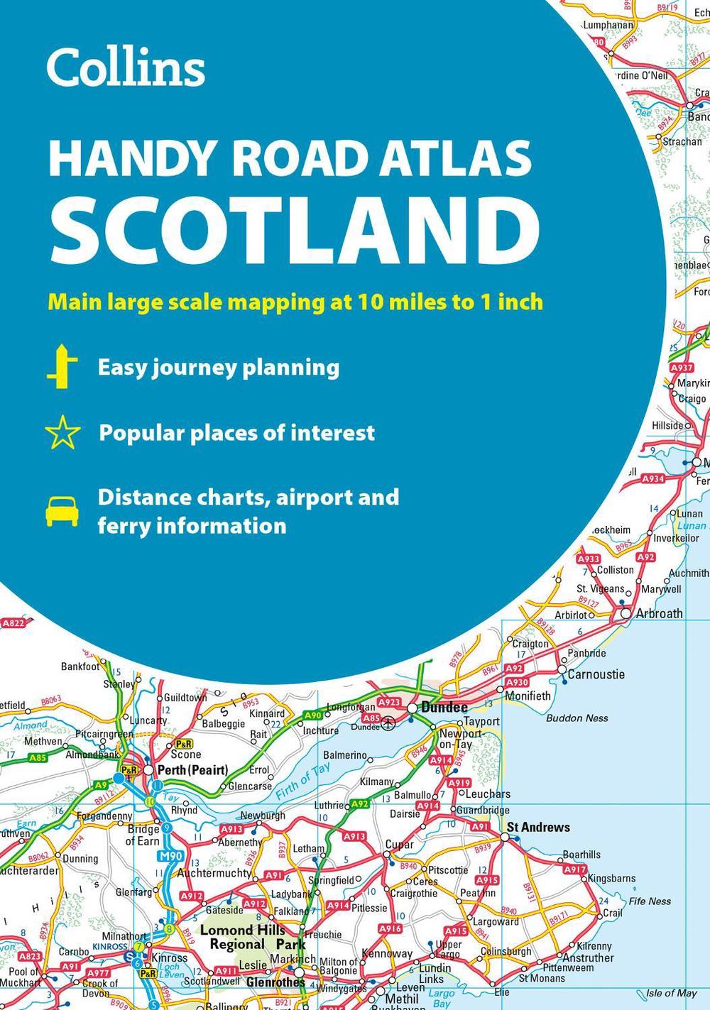 Collins Handy Road Atlas Scotland, 9780008725518