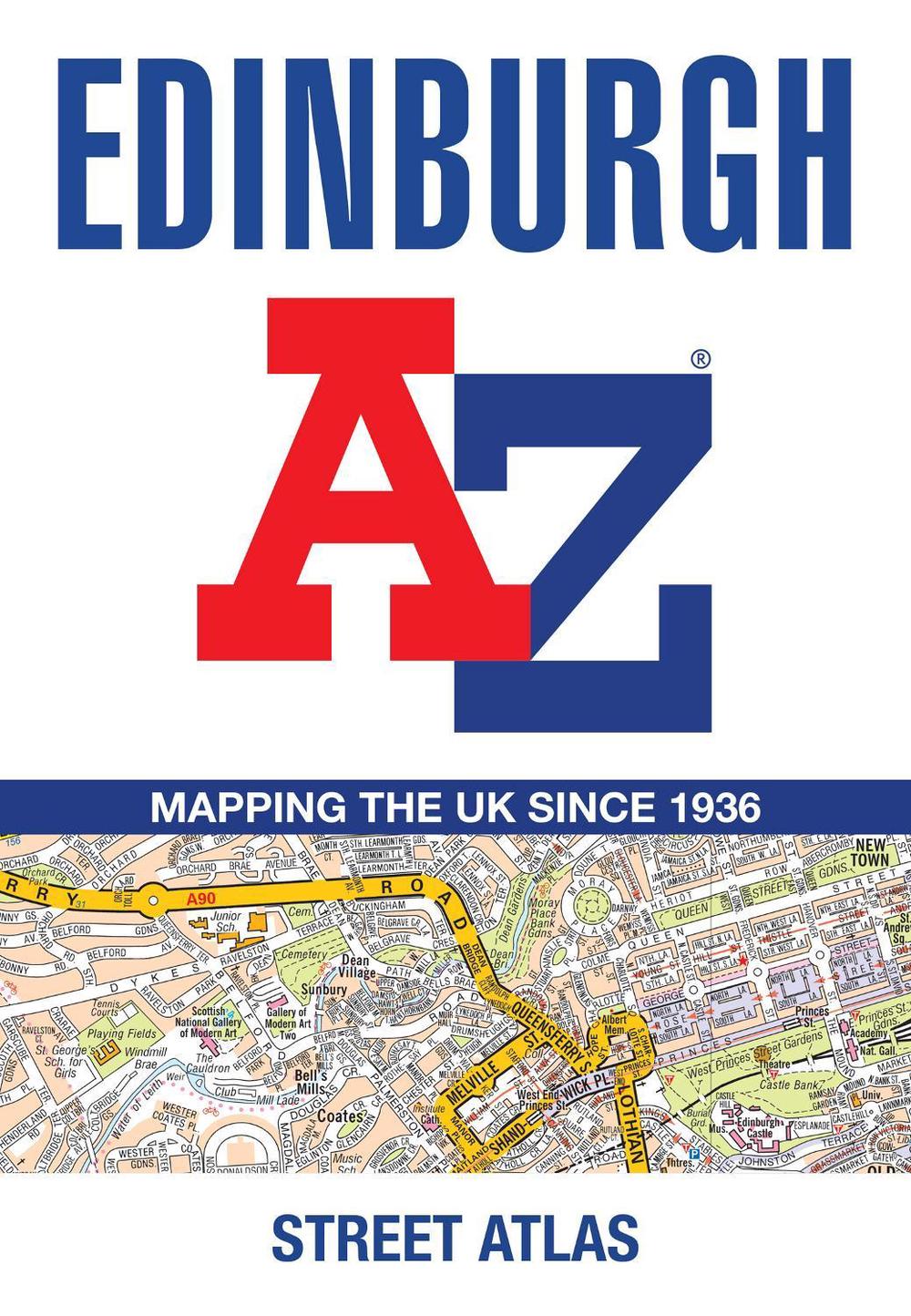 Edinburgh A-Z Street Atlas, 9780008730857