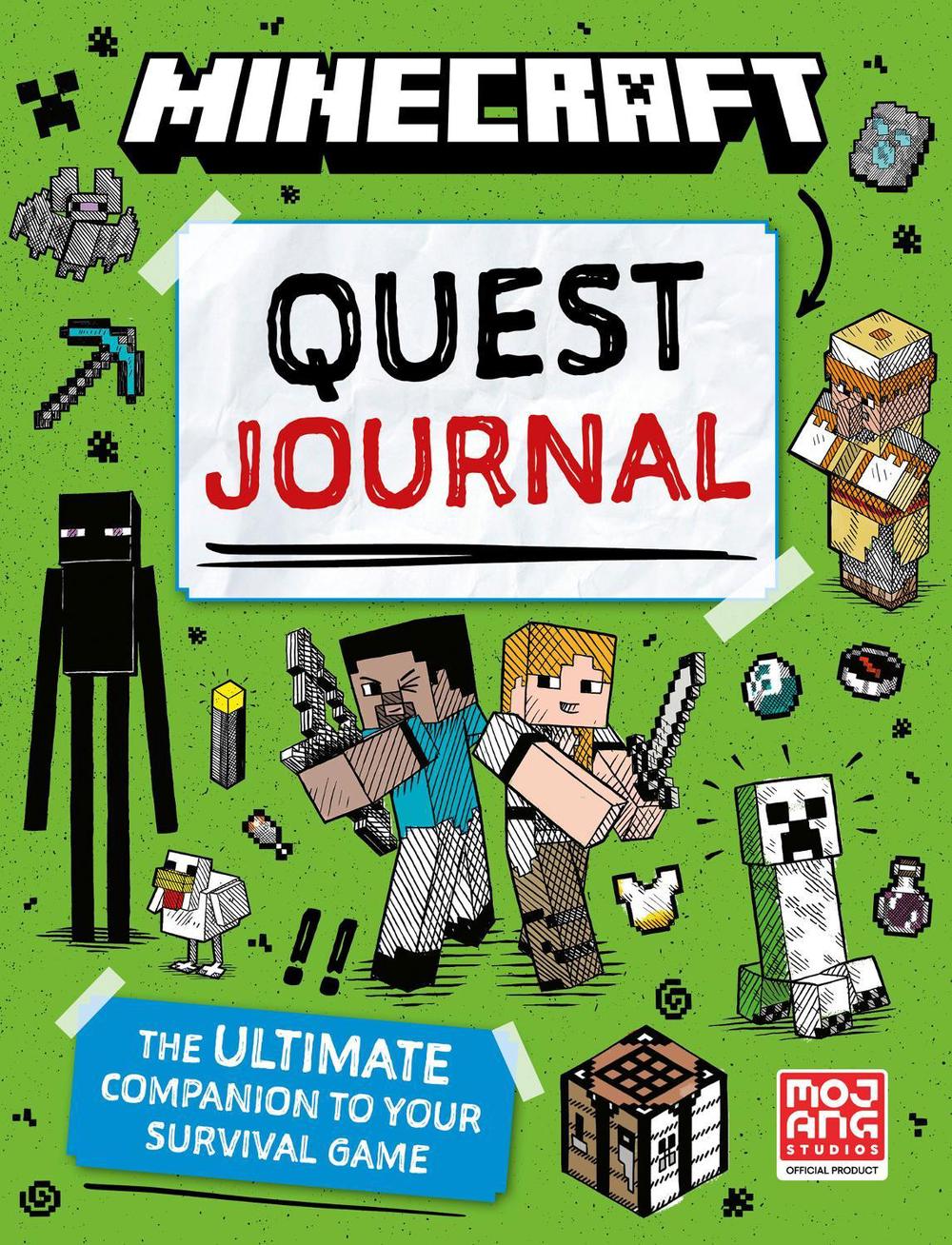 Minecraft Quest Journal, 9780008733117