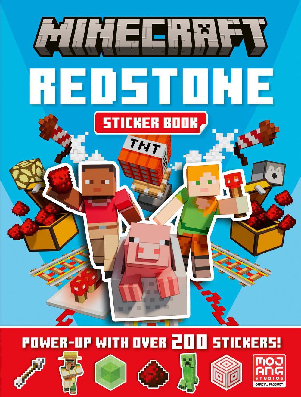 Minecraft Redstone Sticker Book, 9780008733124