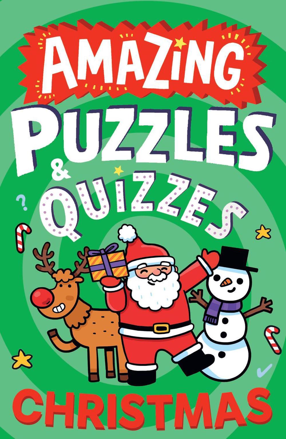 Amazing Christmas Puzzles and Quizzes, 9780008739195