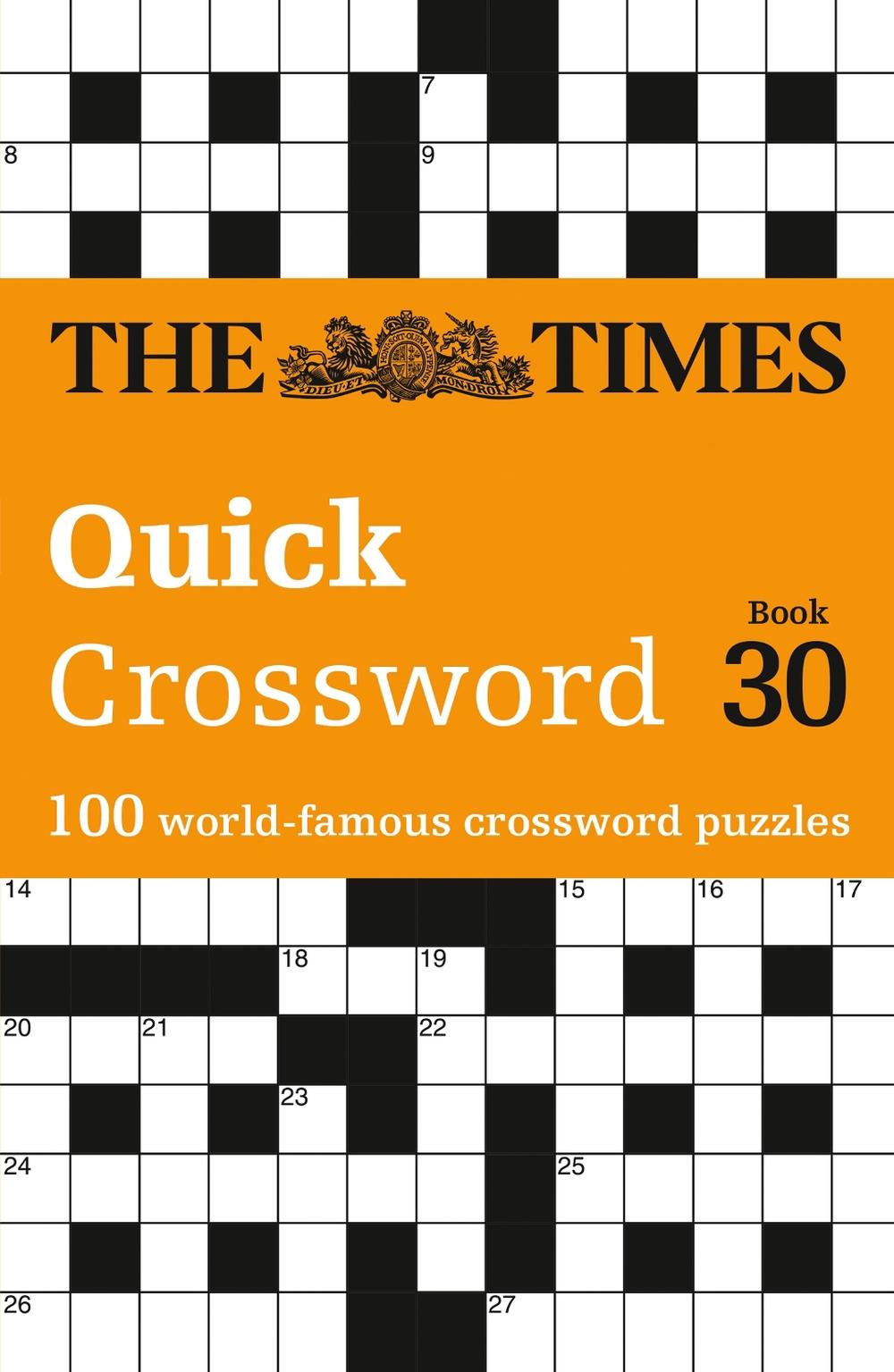 The Times Quick Crossword Book 30, 9780008748821