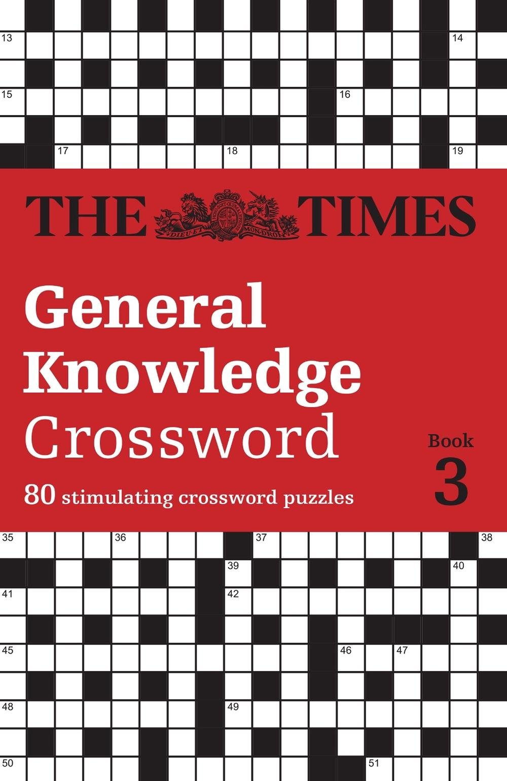 The Times General Knowledge Crossword Book 3, 9780008748876