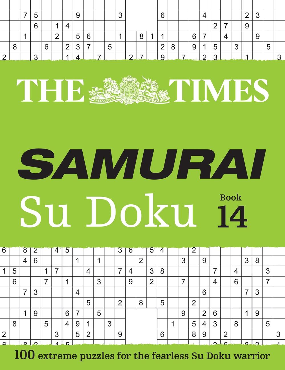 The Times Samurai Su Doku 14, 9780008748913