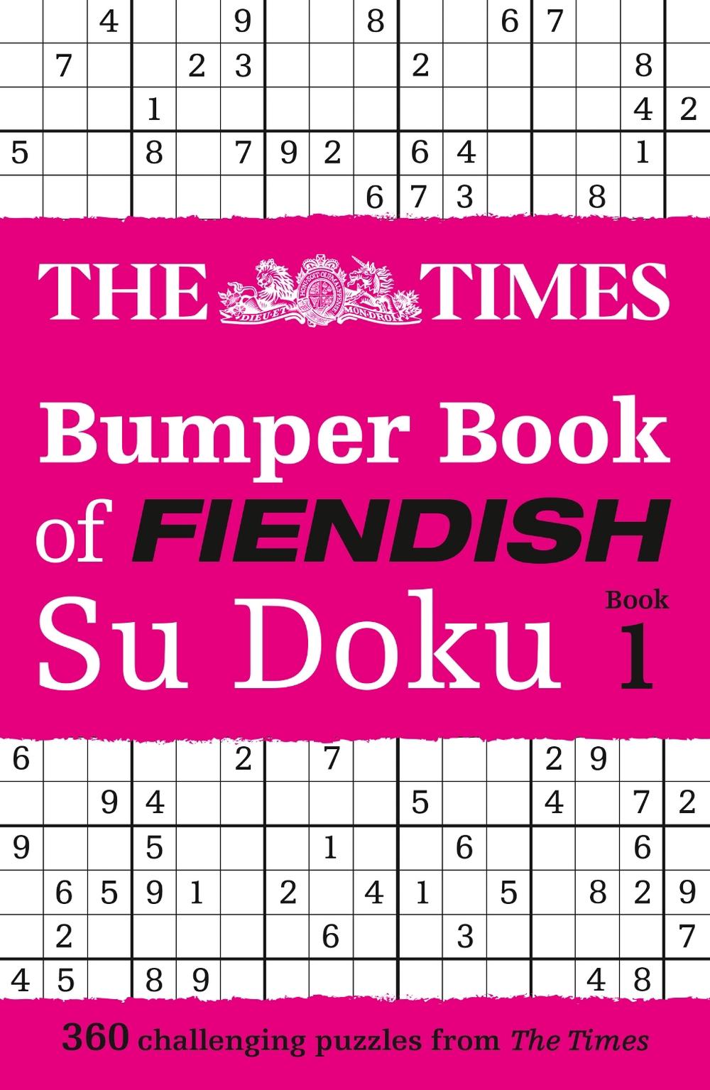 The Times Bumper Book of Fiendish Su Doku book 1, 9780008749132