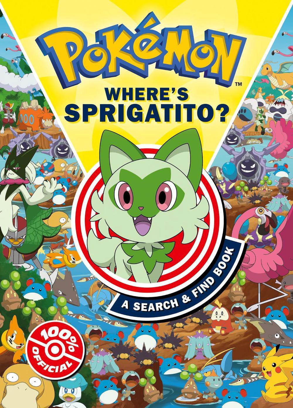 Pokémon Where’s Sprigatito: A Search & Find Book, 9780008749712