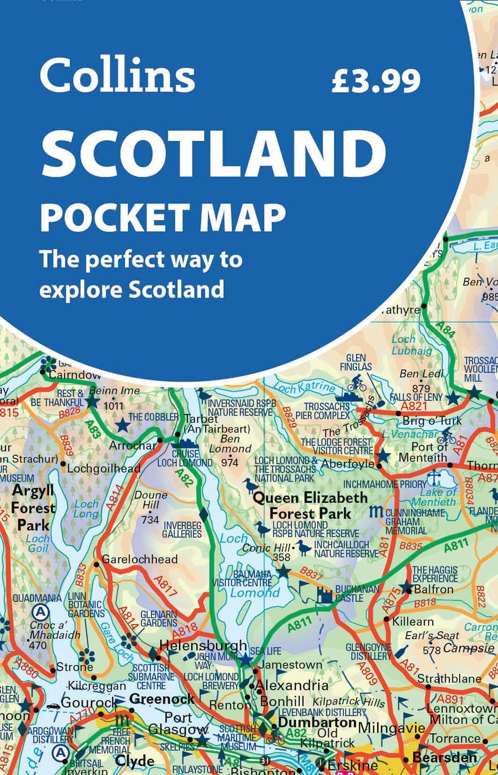 Scotland Pocket Map, 9780008751708