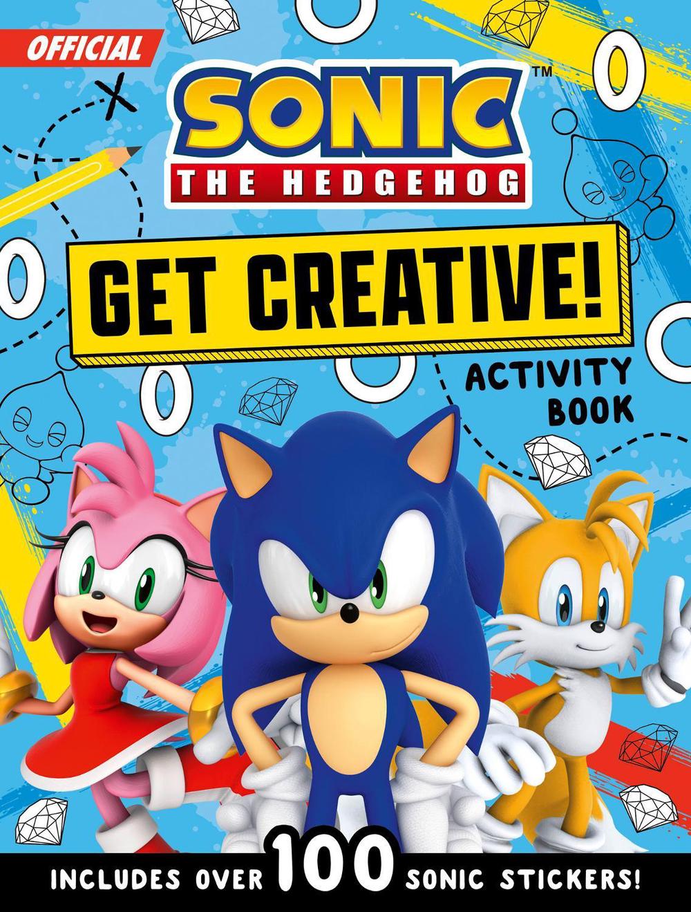 Sonic The Hedgehog Get Creative! Sticker Activity Book, 9780008752774