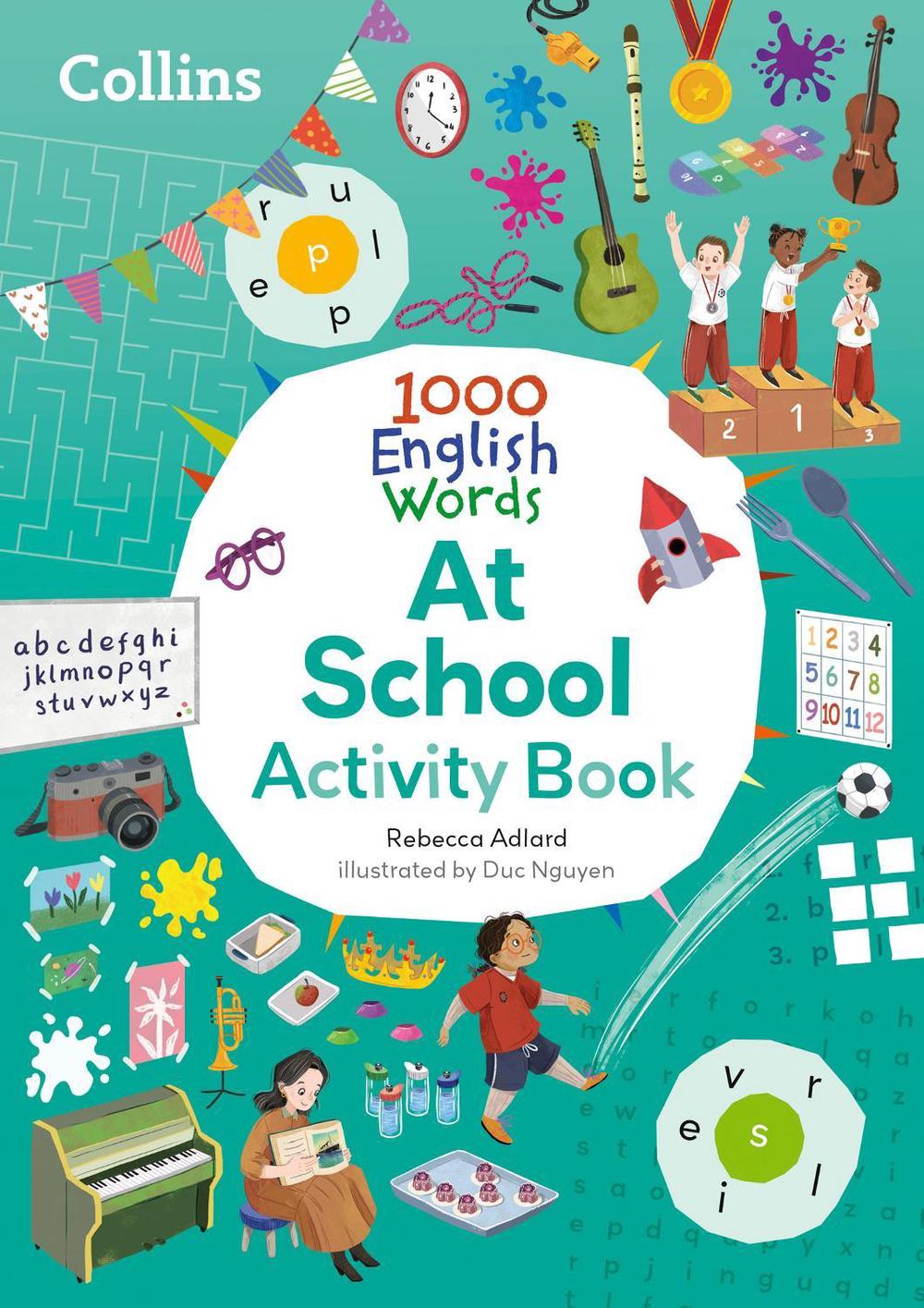 Collins 1000 English Words Activity Book: At school by Collins ELT ...